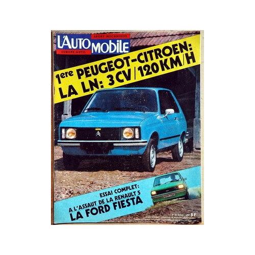 Automobile (L') N° 362 Du 01/08/1976