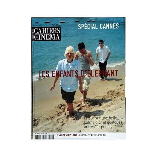 Cahiers Du Cinema N° 580 Du 01/06/2003