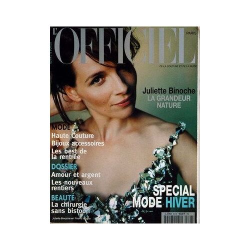 Officiel De La Couture Et De La Mode De Paris (L') N° 828 Du 01/09/1998