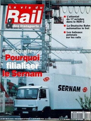 Vie Du Rail Et Des Transports (La) N° 2517 Du 25/10/1995