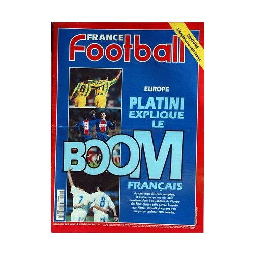 France Football N° 2551 Du 28/02/1995