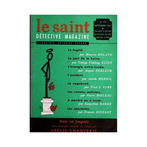 Saint Detective Magazine (Le) N° 79 Du 01/09/1961