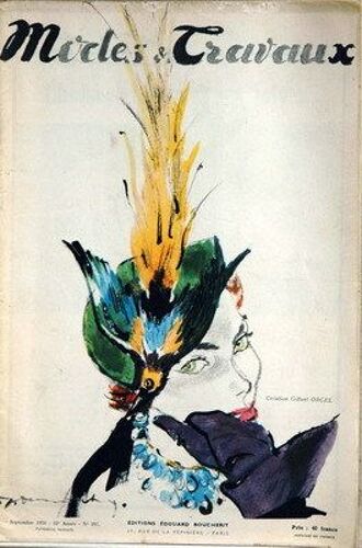 Modes Et Travaux N° 597 Du 01/09/1950