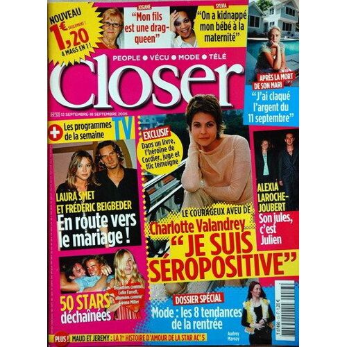 Closer N° 13 Du 12/09/2005