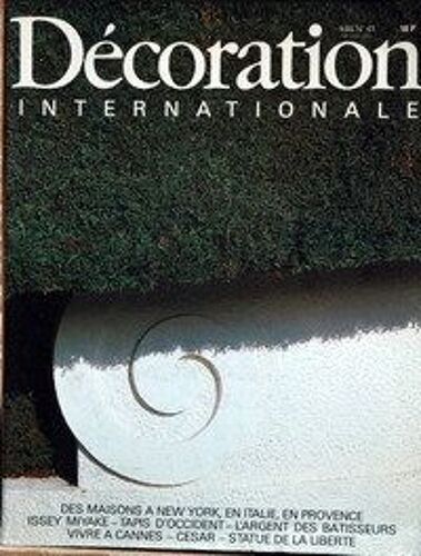Decoration Internationale N° 61 Du 01/05/1983