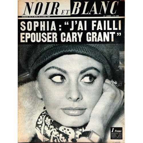 Noir Et Blanc N° 1100 Du 31/03/1966