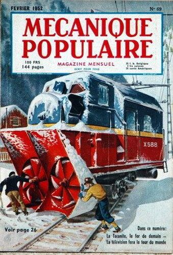 Mecanique Populaire N° 69 Du 01/02/1952