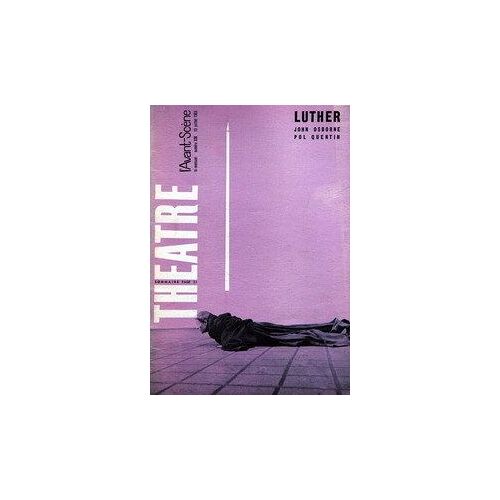 Avant Scene Theatre (L') N° 338 Du 15/07/1965