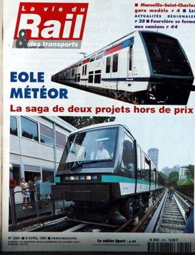 Vie Du Rail (La) N° 2591 Du 09/04/1997