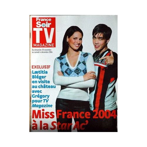 Tv Magazine France Soir N° 18767 Du 28/11/2004
