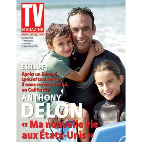 Le Figaro Tv  N° 19376 : Anthony Delon : Ma Nouvelle Vie Au X Usa
