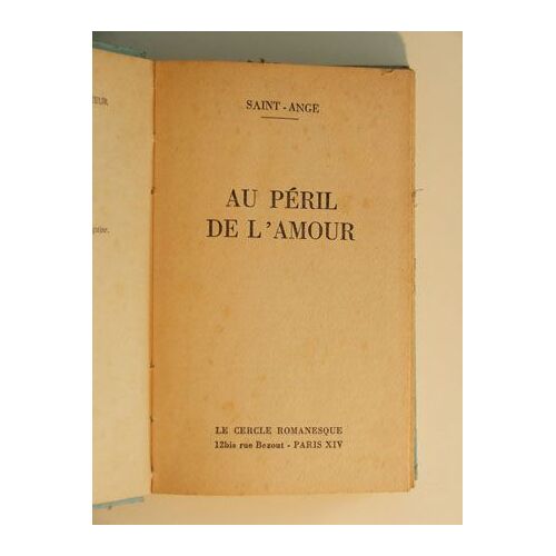 Au Péril De L Amour