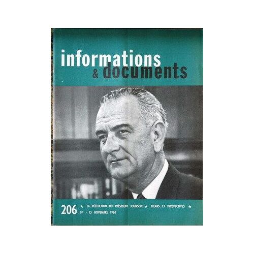 Informations Et Documents N° 206 Du 15/11/1964