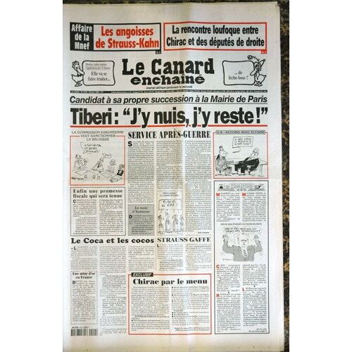 Canard Enchaine (Le) N° 4104 Du 23/06/1999
