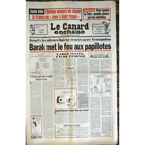 Canard Enchaine (Le) N° 4099 Du 19/05/1999
