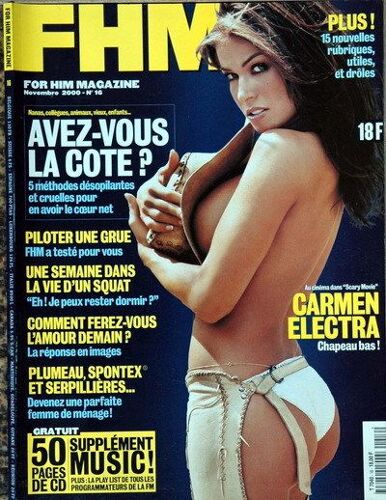 Fhm For Him Magazine N° 16 Du 01/11/2000