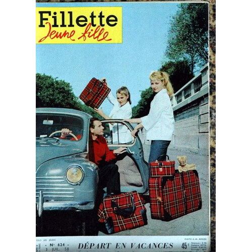 Fillette Jeune Fille N° 624 Du 03/07/1958