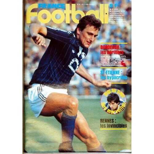 France Football N° 1911 Du 23/11/1982