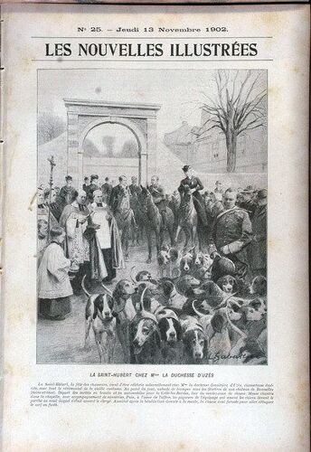 Nouvelles Illustrees (Les) N° 25 Du 13/11/1902