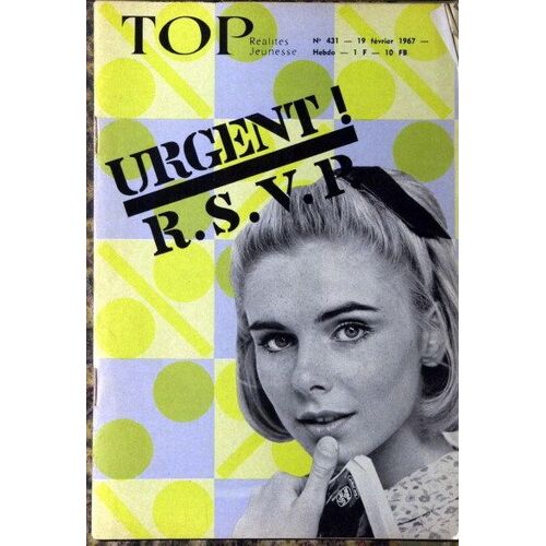 Top Realites Jeunesse N° 431 Du 19/02/1967