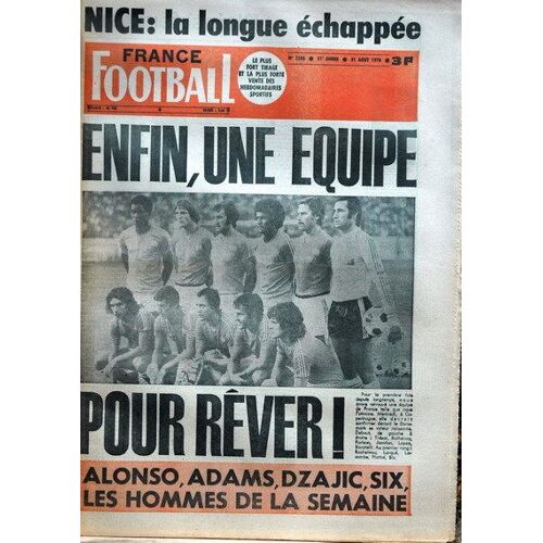 France Football N° 1586 Du 31/08/1976