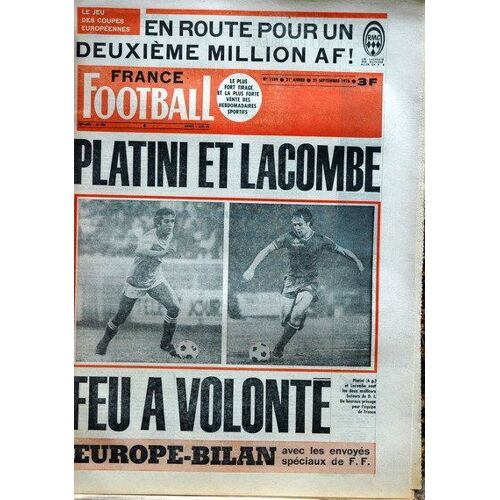 France Football N° 1589 Du 21/09/1976