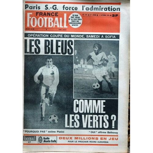 France Football N° 1591 Du 05/10/1976