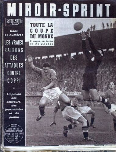 Miroir Sprint N° 419 Du 21/06/1954