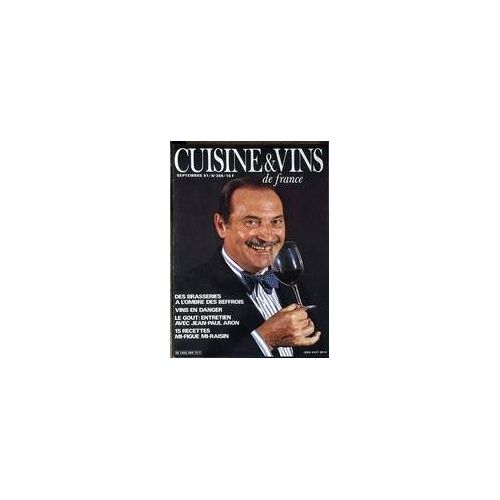 Cuisine Et Vins De France N° 368 Du 01/09/1981