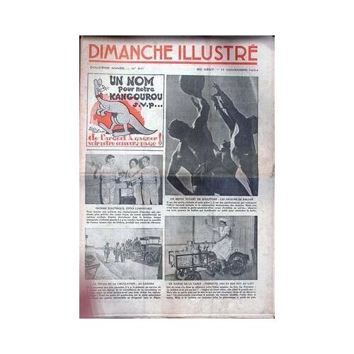 Dimanche Illustre N° 611 Du 11/11/1934