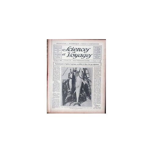Sciences Et Voyages N° 587 Du 27/11/1930