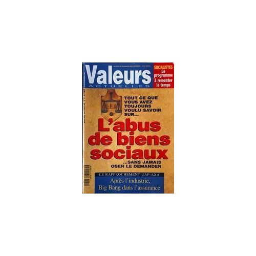 Valeurs Actuelles N° 3129 Du 16/11/1996