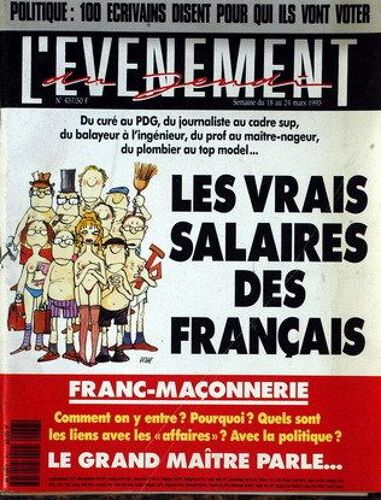 Evenement Du Jeudi (L') N° 437 Du 18/03/1993