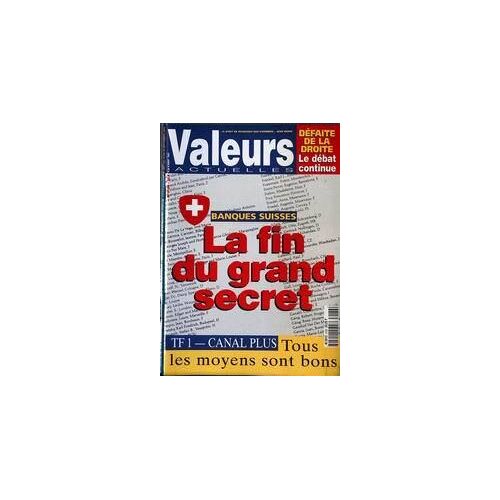 Valeurs Actuelles N° 3166 Du 02/08/1997