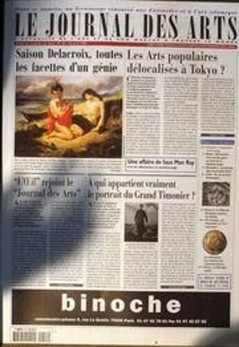 Journal Des Arts (Le) N° 58 Du 10/04/1998