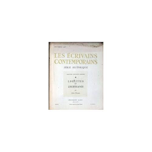 Ecrivains Contemporains (Les) N° 37 Du 01/11/1958
