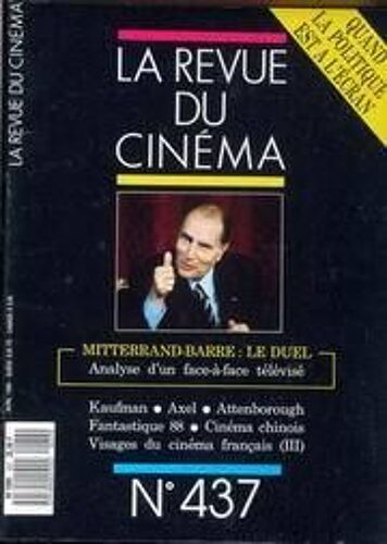 Revue Du Cinema (La) N°437 Du 01-04-1988