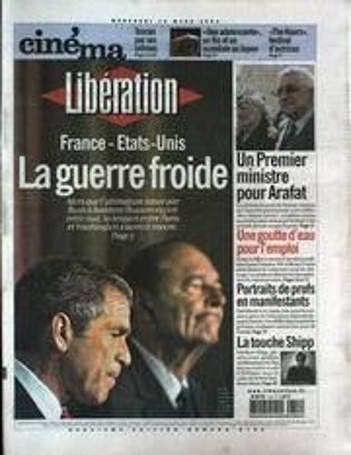Liberation N° 6795 Du 19/03/2003