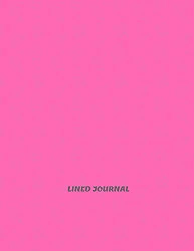 Lined Journal: For Note Taking And Writing