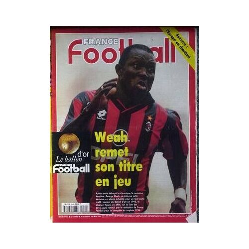France Football N° 2642 Du 26/11/1996