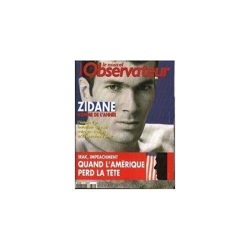 Nouvel Observateur (Le) N° 1781 Du 24/12/1998