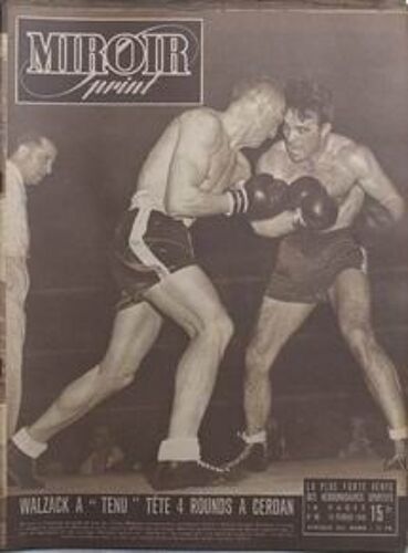 Miroir Sprint N° 90 Du 10/02/1948