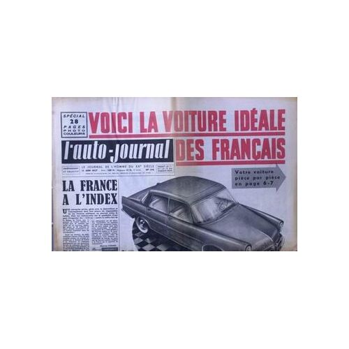 Auto Journal (L') N° 176 Du 15/06/1957