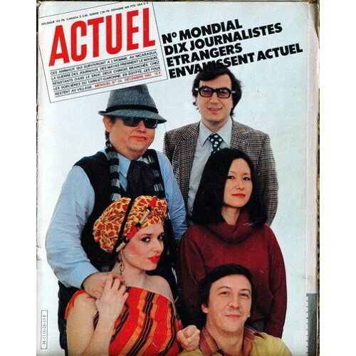 Actuel N° 26 Du 01/12/1981
