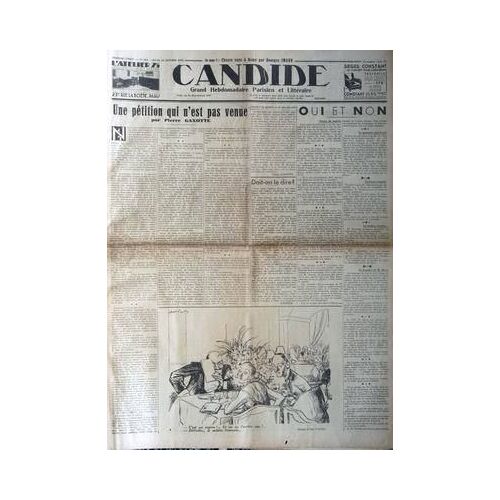 Candide N° 565 Du 10/01/1935