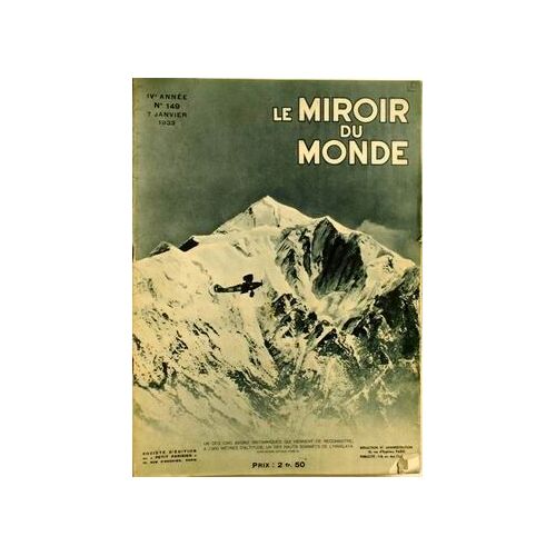Miroir Du Monde (Le) N° 149 Du 07/01/1933