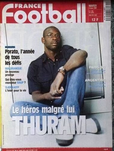 France Football N° 2760 Du 02/03/1999