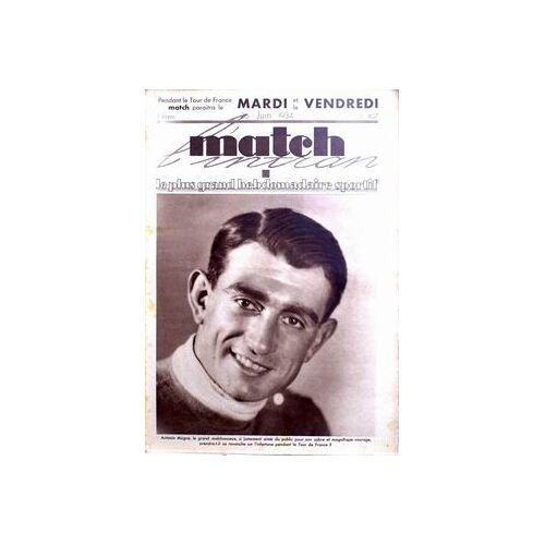 Match L'intran N° 407 Du 26/06/1934