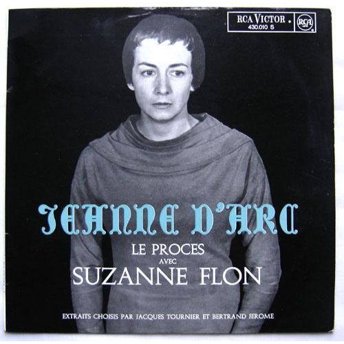 "Jeanne D'arc" Le Procès / Lp Original Biem De 1963