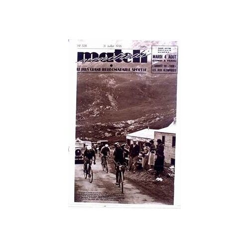 Match L'intran N° 528 Du 31/07/1936